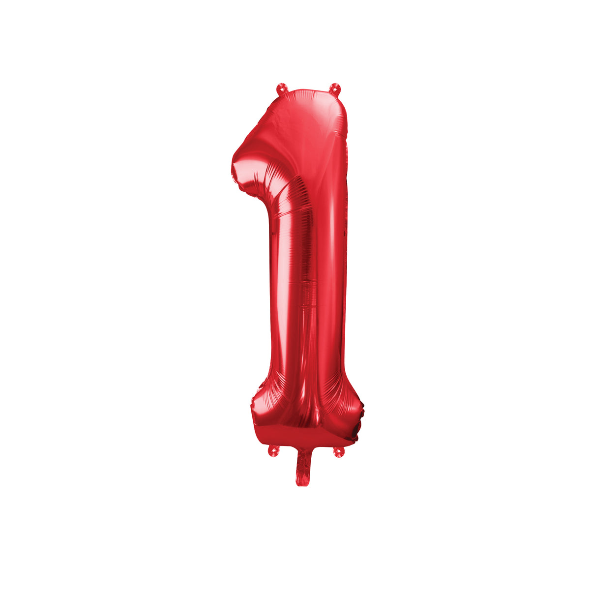 34in Red Number Balloon 1 | The Party Darling