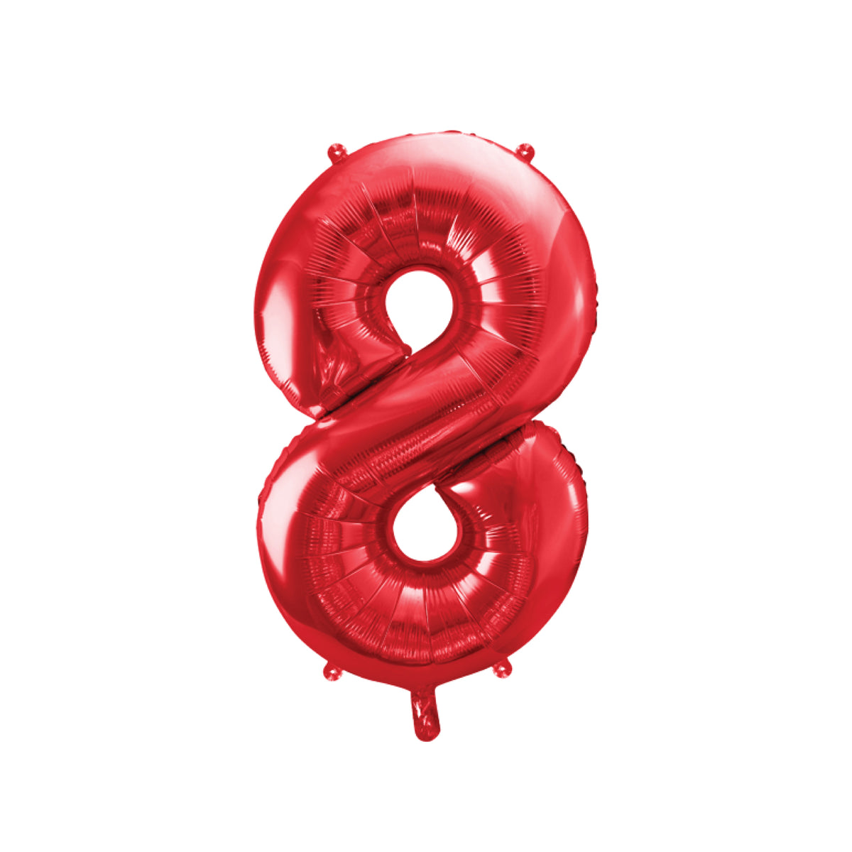 34in Red Number Balloon 8 | The Party Darling