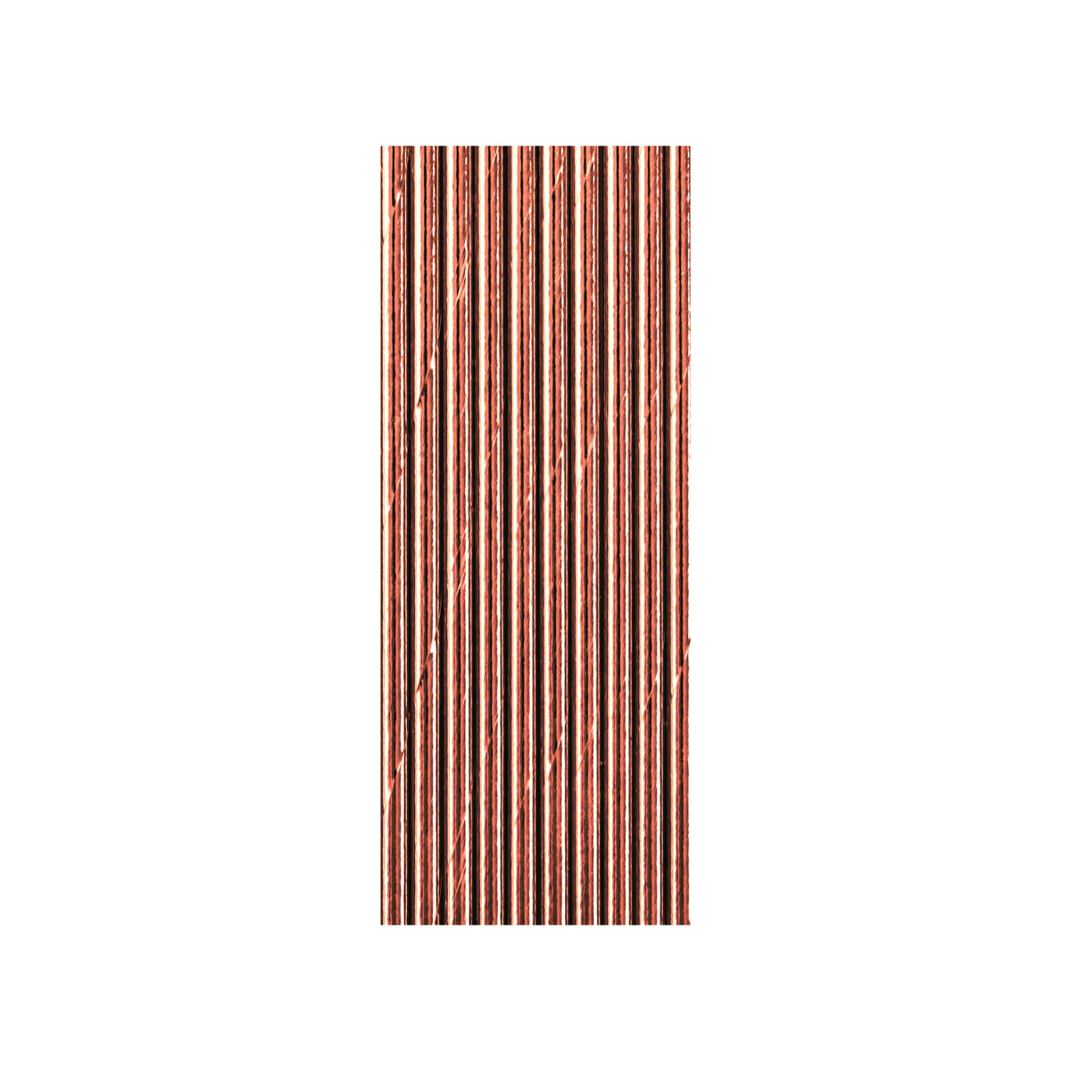 Rose Gold Paper Straws 10ct | The Party Darling