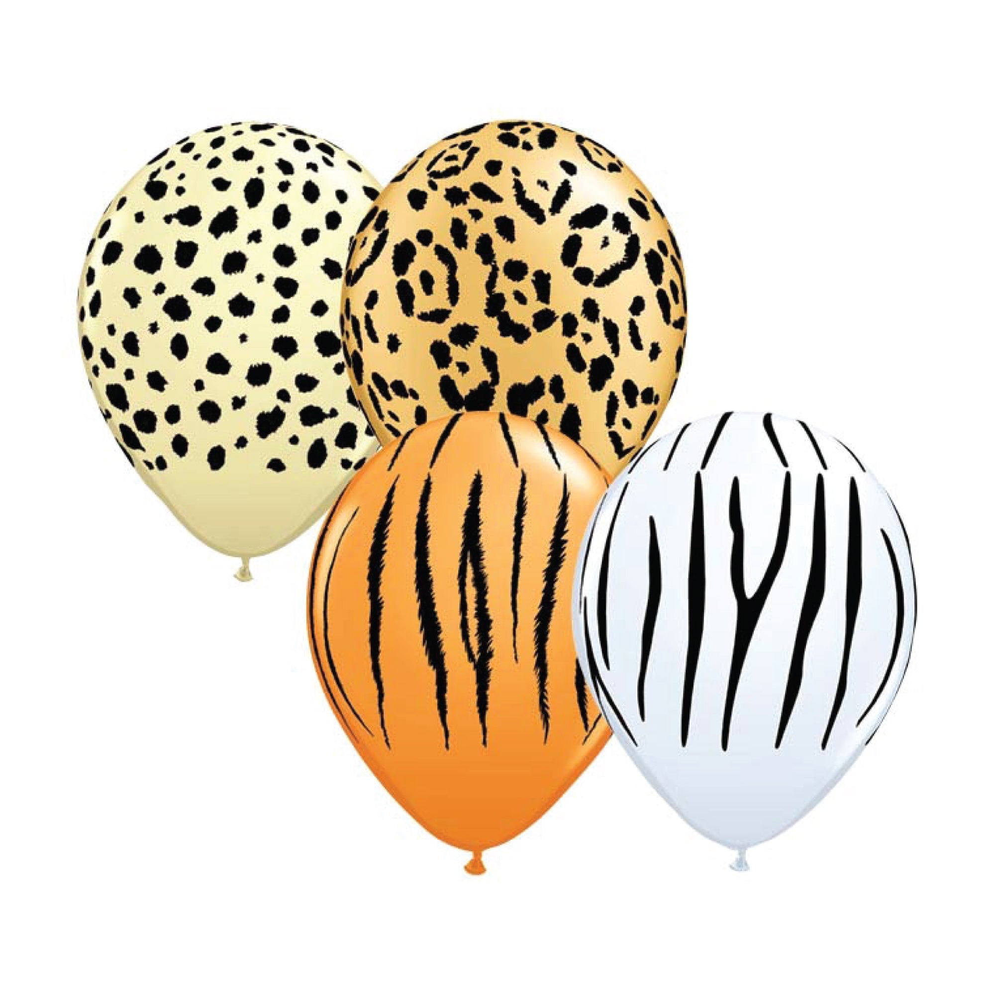 Safari Animal Print Latex Balloons 8ct | The Party Darling