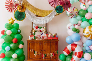 Gold Fringe Garland 4.5ft Christmas Decor