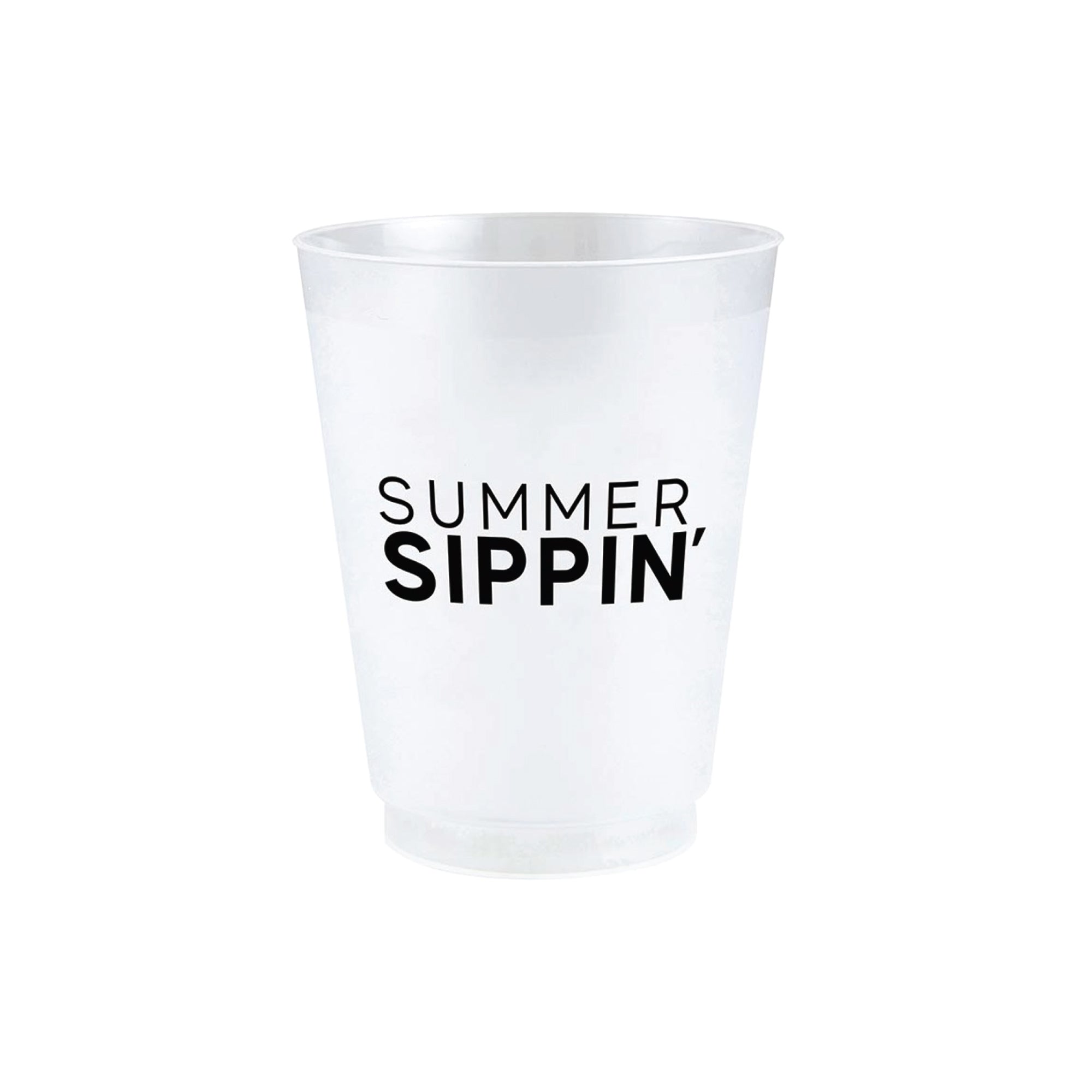 Summer Sippin' Frosted Plastic Cups 8ct | The Party Darling