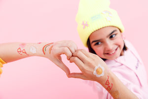 Girl Power Icon Temporary Tattoos 14ct On Kids