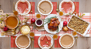 Harvest Plaid Table Runner 10ft | The Party Darling