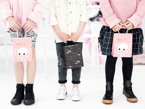 Pink Halloween Boo Favor Bags 6ct - The Party Darling