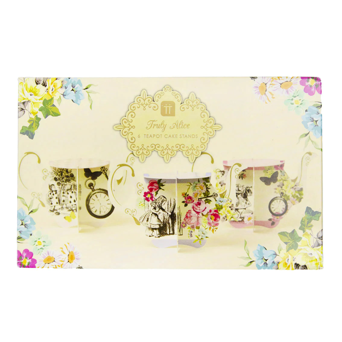 Alice in Wonderland Teapot Cupcake Stands Packaged | The Party Darling