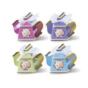 Floral Tea Time Assorted Favor Boxes 24ct | The Party Darling