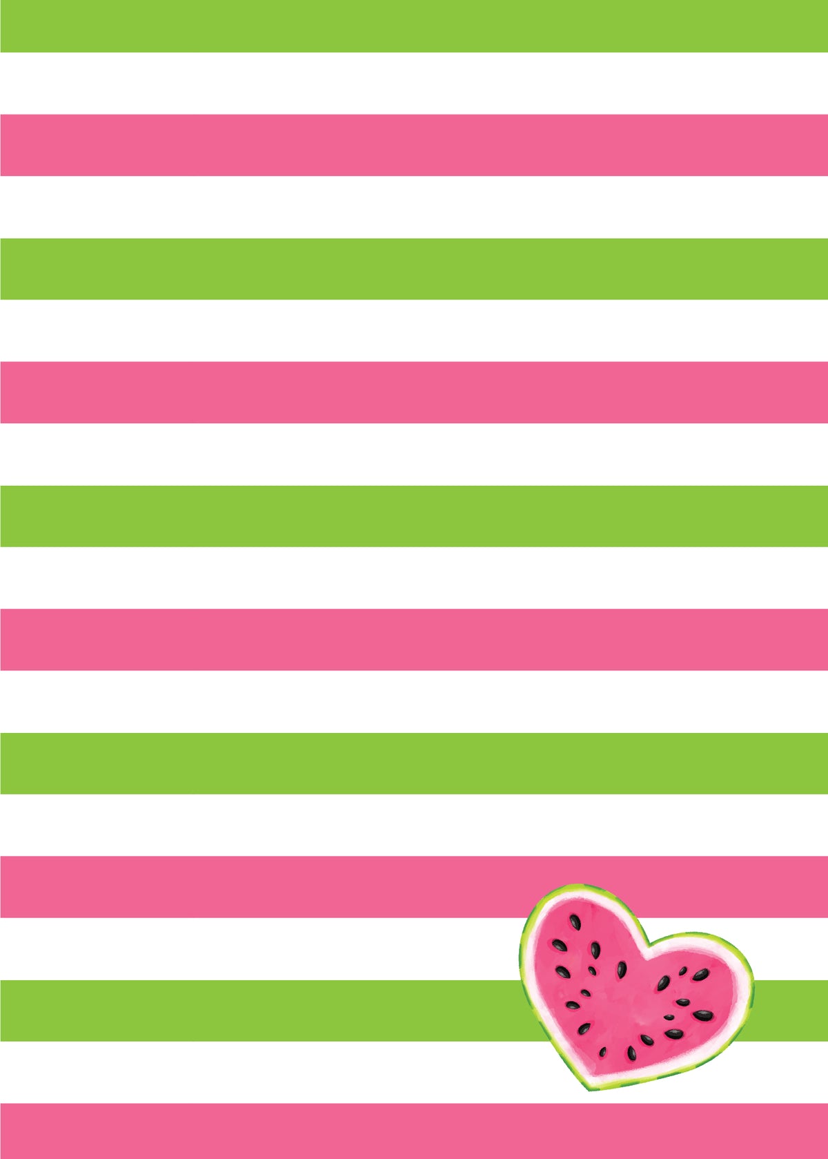 One in a Melon First Birthday Party Invitation Back | The Party Darling