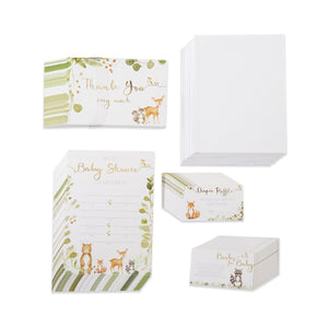 Woodland Baby Shower Invitation & Thank You Cards | The Party Darling