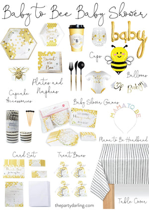 Sweet As Can Bee Lunch Napkins 30ct | The Party Darling