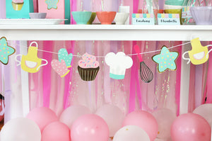 Baking Party Garland | The Party Darling
