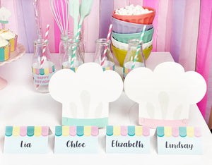 Little Chef Baking Party Hats | The Party Darling