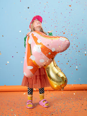 Fairy Toadstool Foil Balloon 30in - The Party Darling