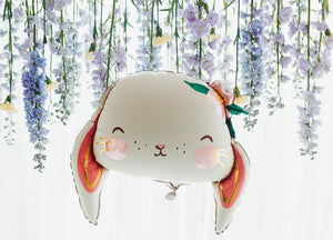 Bunny Rabbit Foil Balloon 20in - The Party Darling