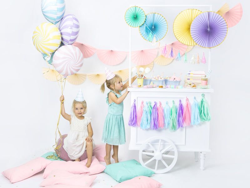 Purple Swirly Lollipop Foil Balloon 14in - The Party Darling