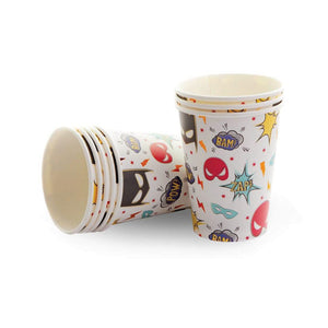 Superhero Paper Cups 8ct | The Party Darling