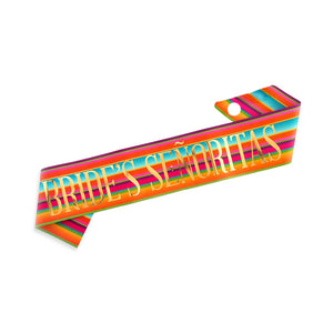 Bride's Señoritas Bachelorette Party Sash | The Party Darling