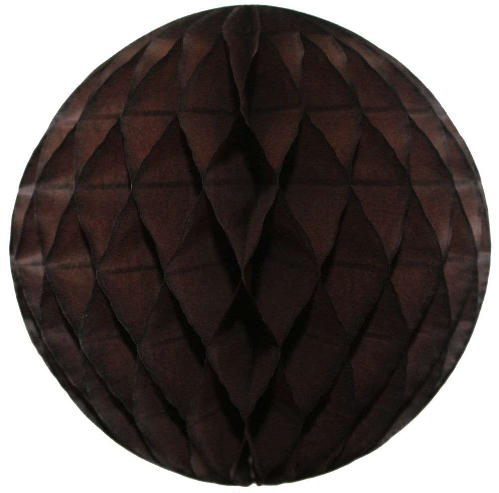 Brown Honeycomb Tissue Ball | The Party Darling