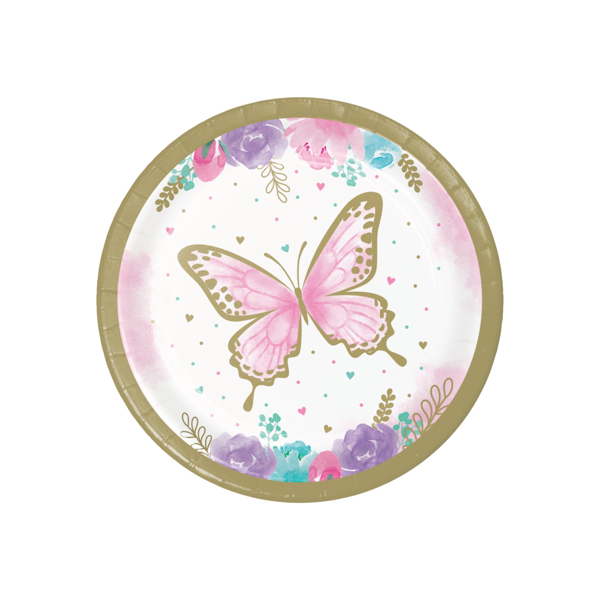 Butterfly Dessert Plates 8ct | The Party Darling