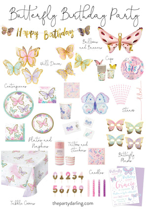 Butterfly Party Treat Boxes 8ct | The Party Darling