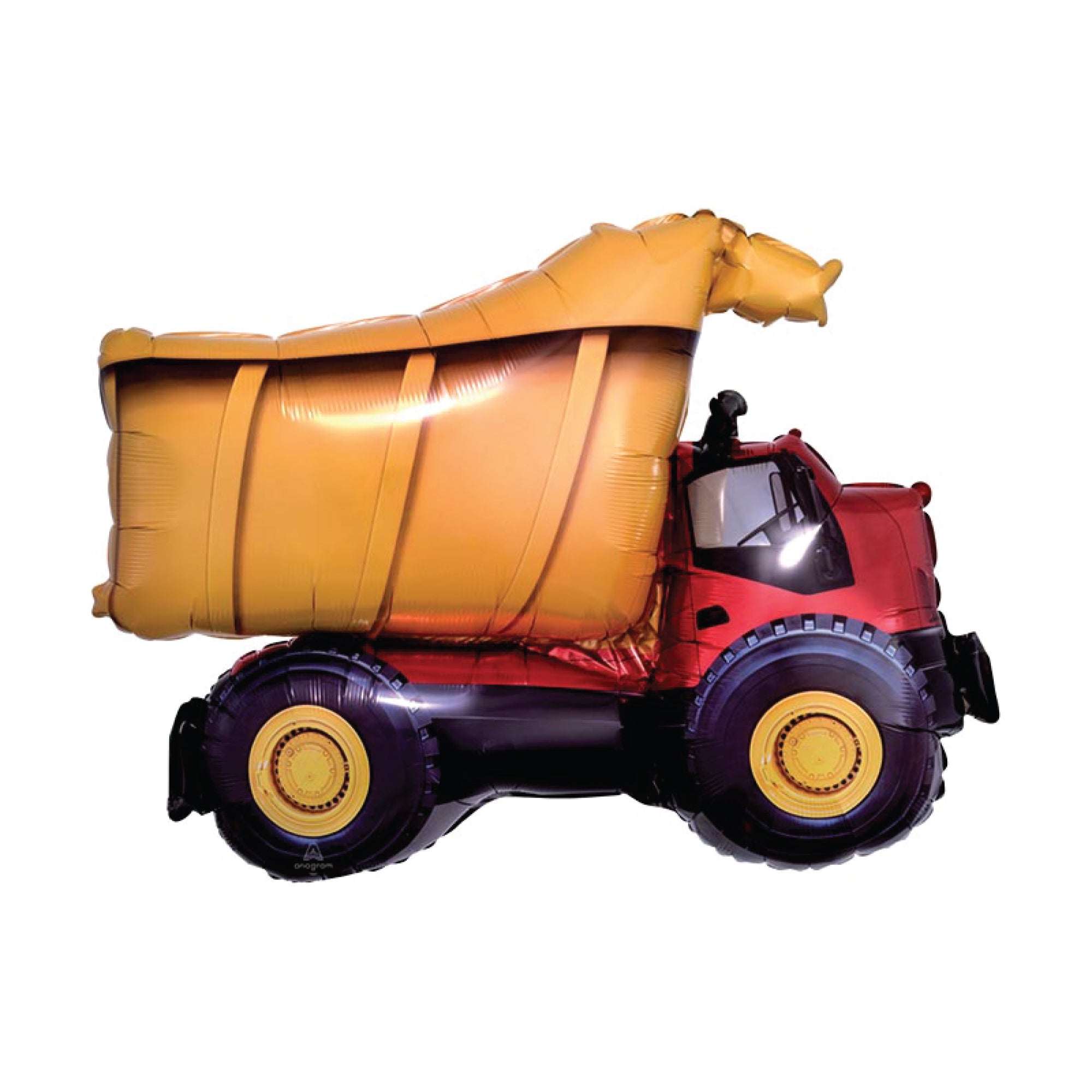 Construction Dump Truck Foil Balloon 32" | The Party Darling