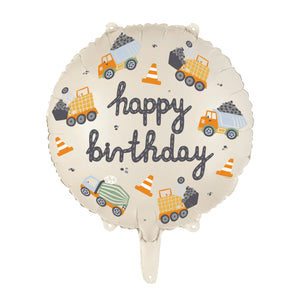 Construction Party Birthday Balloon 14in | The Party Darling