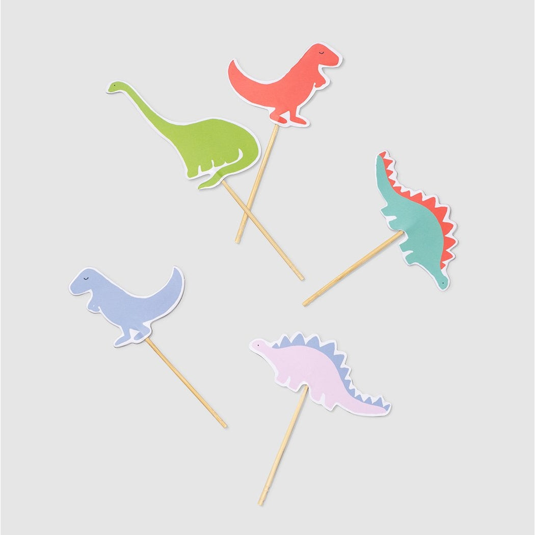 Dinosaur Party Cupcake Toppers 10ct | The Party Darling
