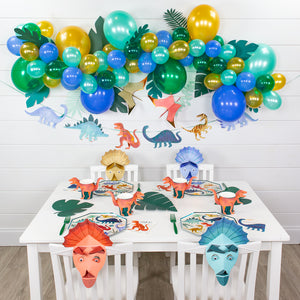 dinosaur kingdom party garland