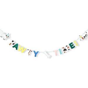 Dog Pawty Time Banner 8ft | The Party Darling