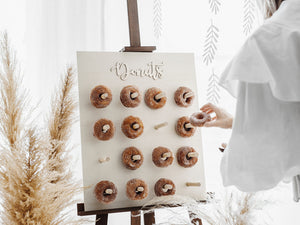 Wooden Donut Wall Kit - The Party Darling
