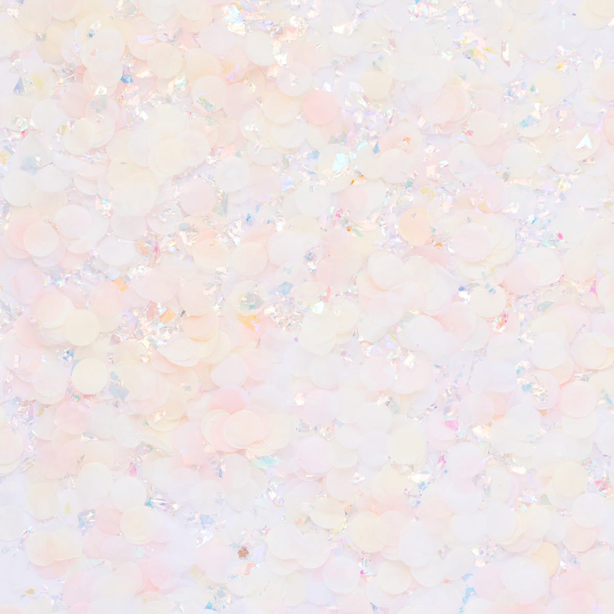Blush Pink & Iridescent Confetti Pack