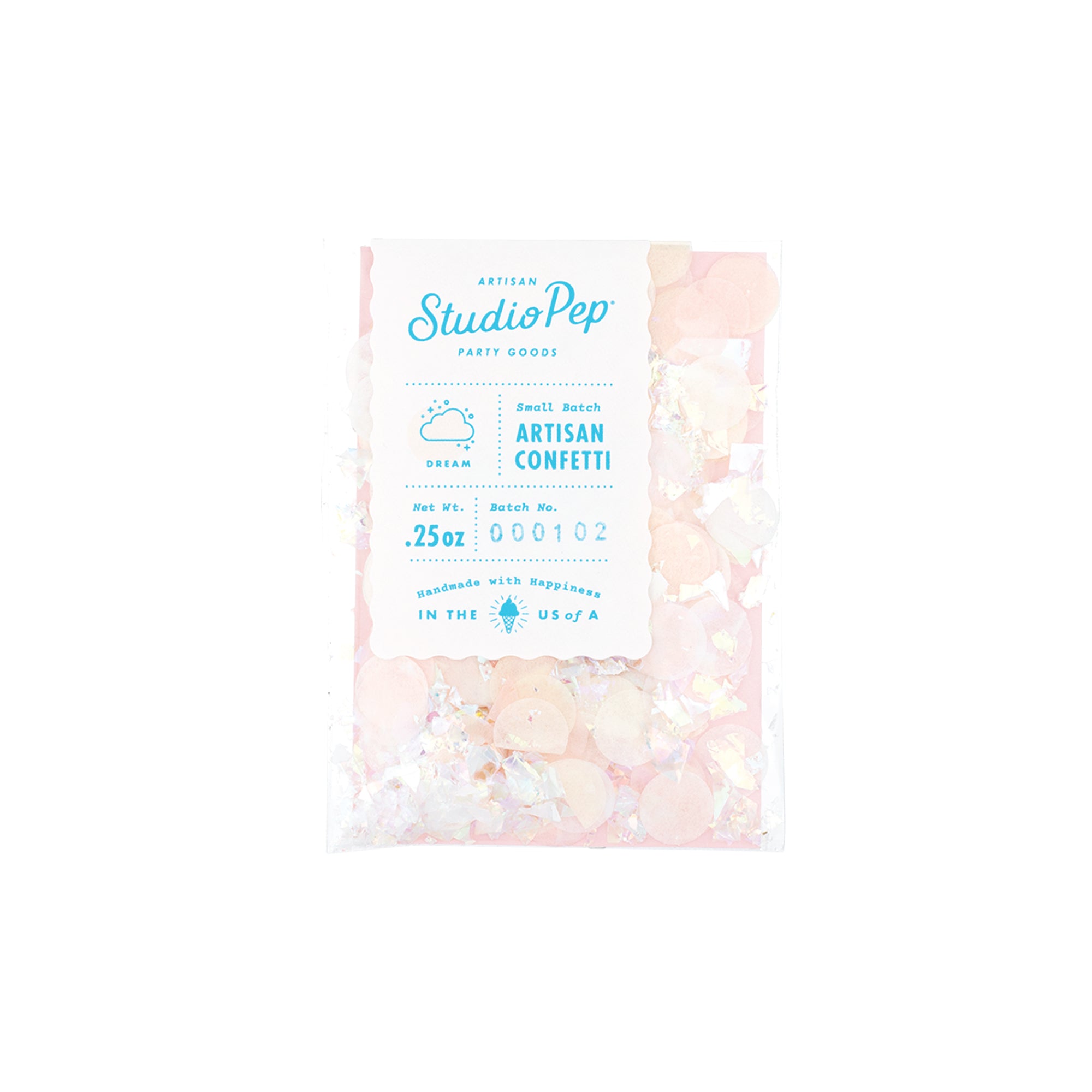 Dream Blush Pink & Iridescent Confetti Pack | The Party Darling