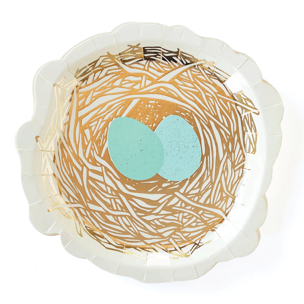Easter Egg Nest Plates 8ct | The Party Darling