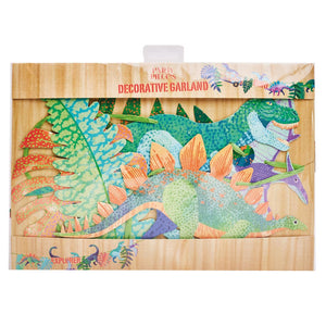 Dinosaur Explorer Party Garland 2ct / 5ft each Packaged