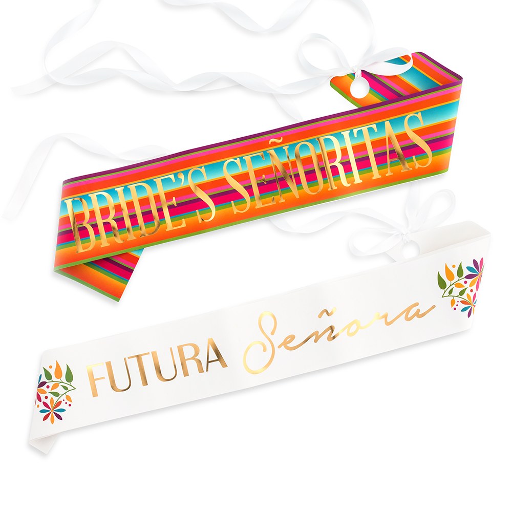 Bride's Señoritas Bachelorette Party Sash - The Party Darling