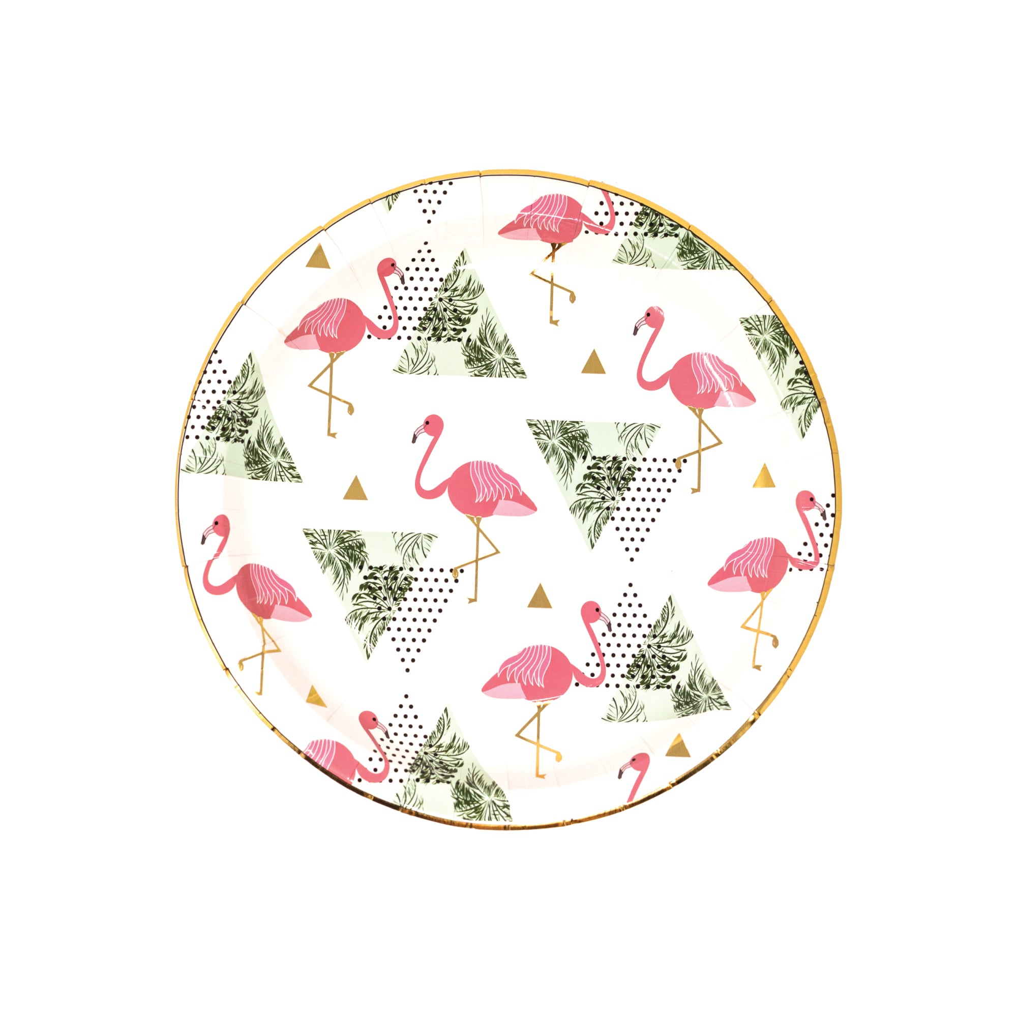 Flamingo Dessert Plates 8ct | The Party Darling