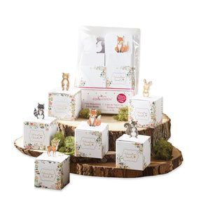 Floral Woodland Baby Favor Boxes 24ct | The Party Darling