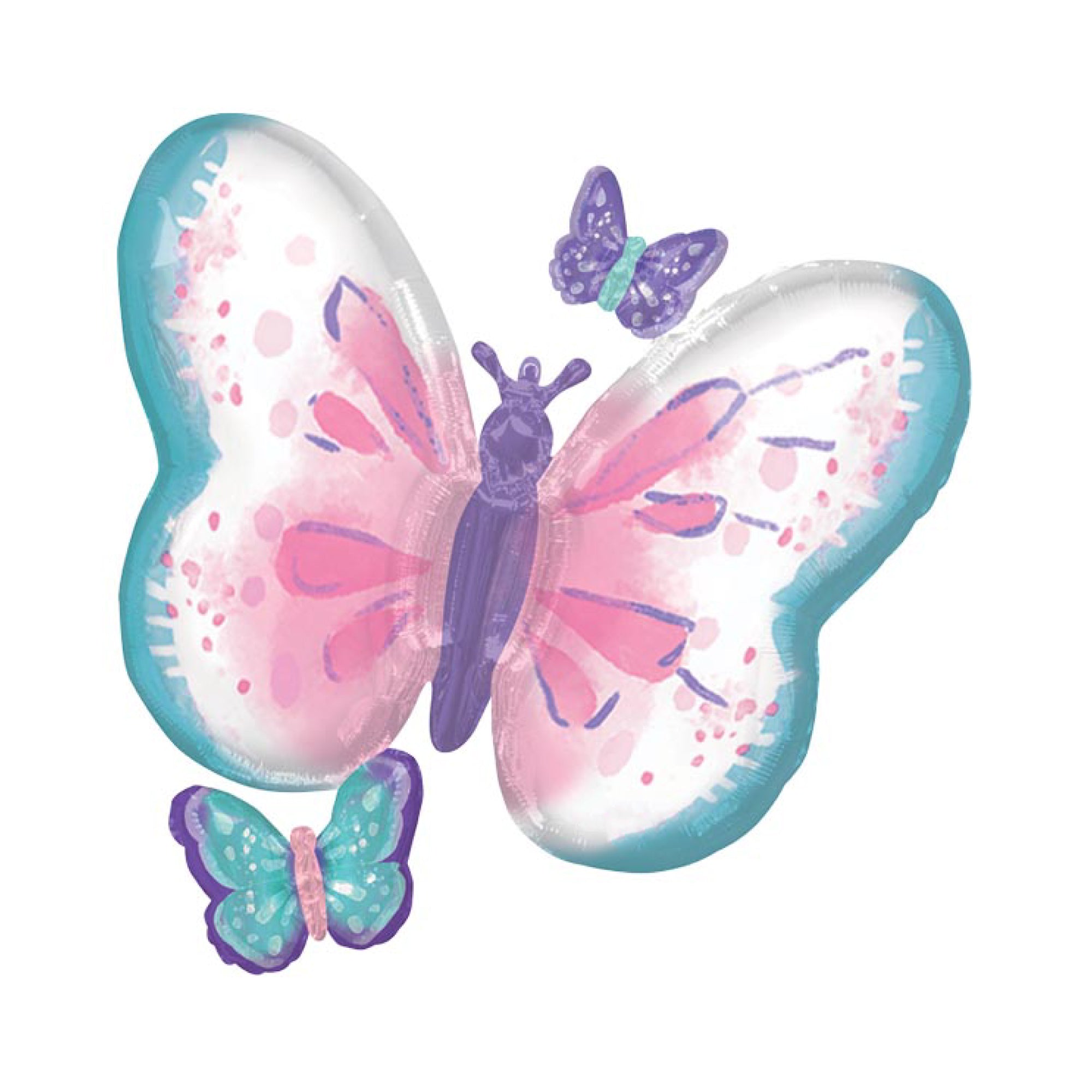 Cluster Flutter Butterfly Foil Balloon 29in| The Party Darling