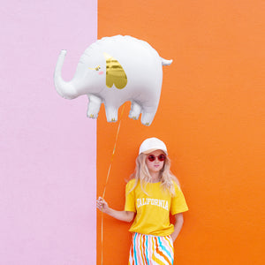 girl with Cute Elephant Balloon