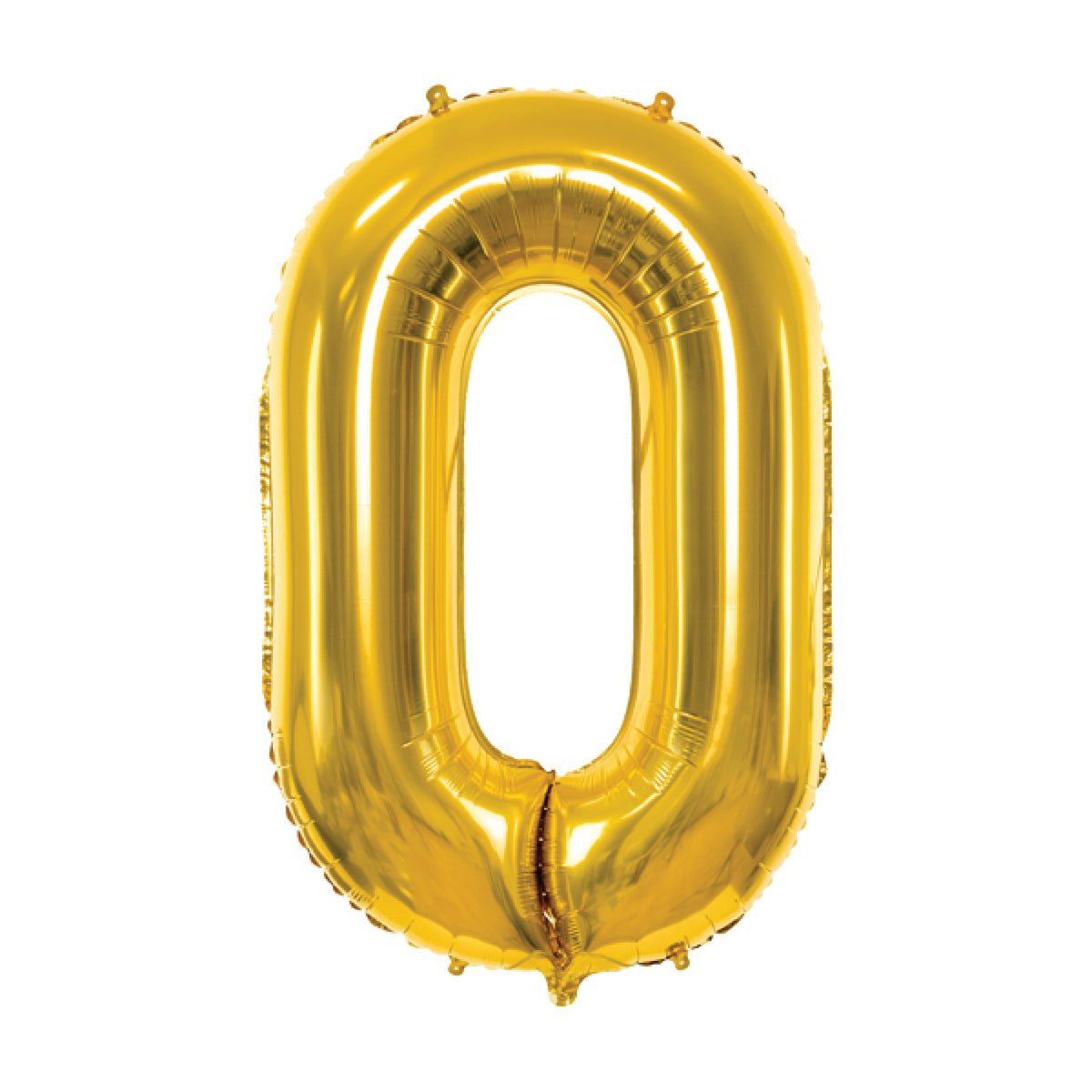 34" Giant Gold Number 0 Balloon | The Party Darling