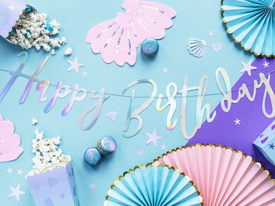 Iridescent Seashell Party Confetti .8oz - The Party Darling