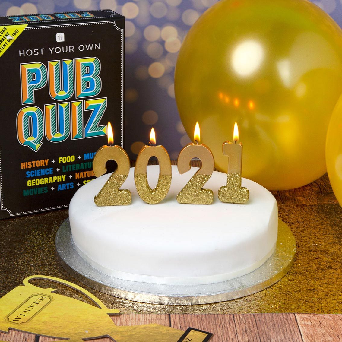 Gold Glitter Dipped Number Birthday Candle - The Party Darling