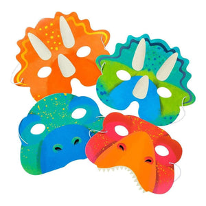 Dinosaur Party Masks 8ct | The Party Darling