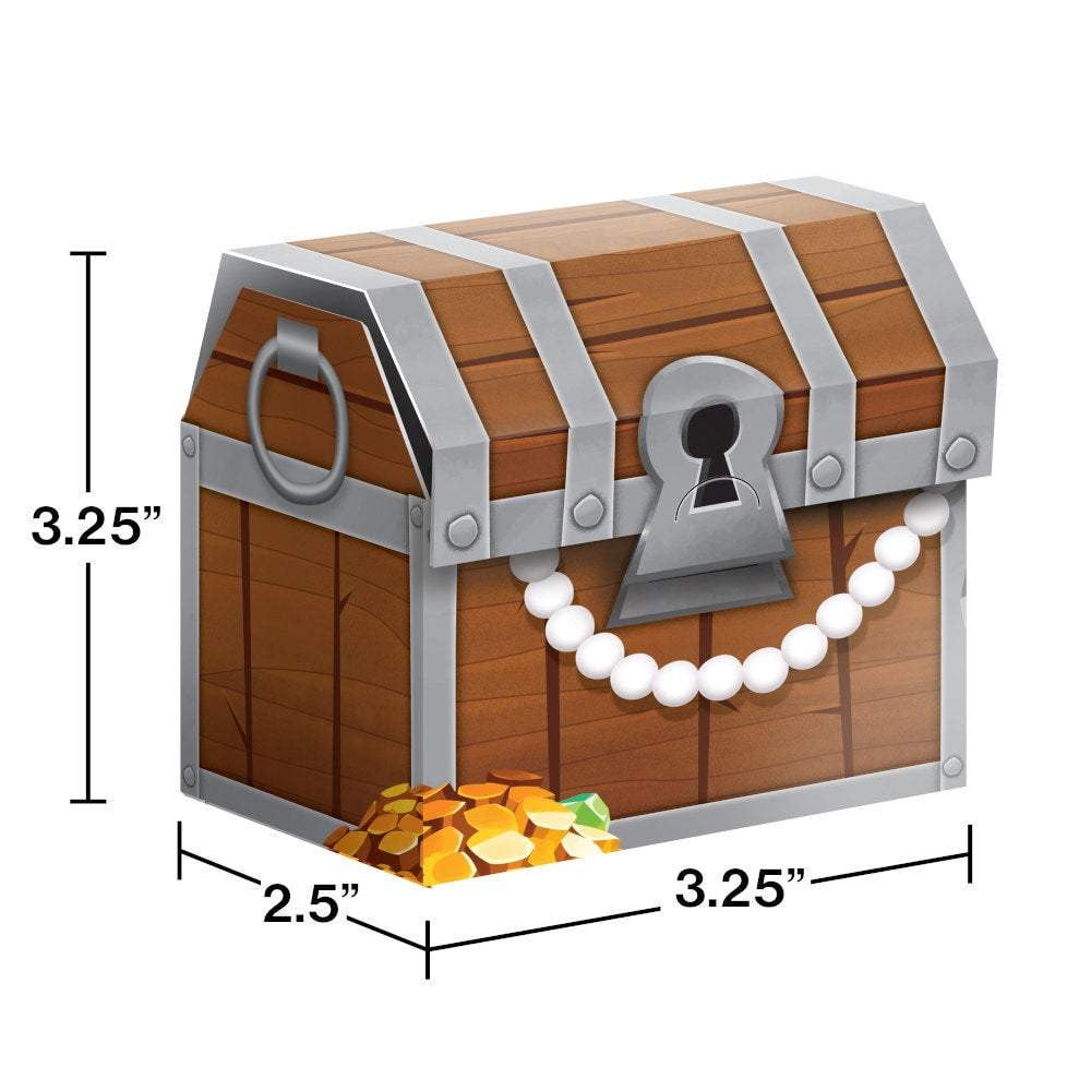 Treasure Island Pirate Chest Favor Boxes | The Party Darling