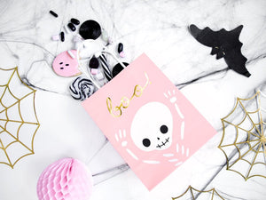 Pink Halloween Boo Favor Bags 6ct | The Party Darling