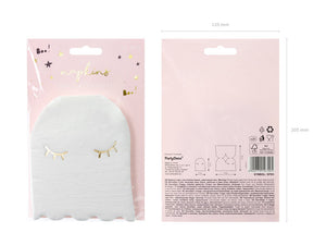 White Ghost Dessert Napkins 20ct | The Party Darling