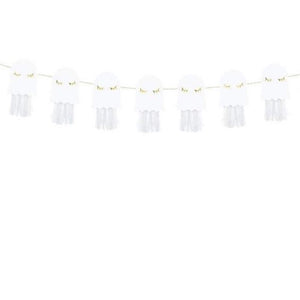 White Ghost Tassel Garland | The Party Darling