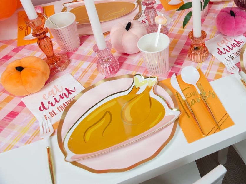 Eat, Drink & Be Thankful Dessert Napkins | The Party Darling