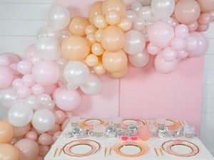 pink and orange bachelorette party