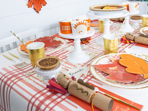 Harvest Plaid Table Runner 10ft | The Party Darling